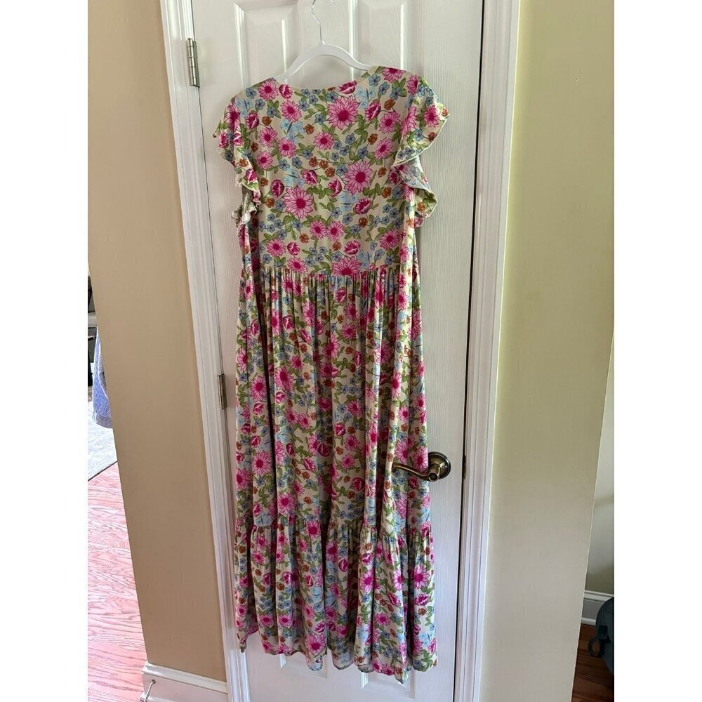 Bloomchic Floral Maxi Dress NEW Size 12 - Picture 3 of 3